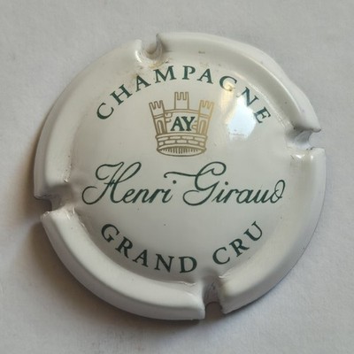 Champagnerkapsel Henri Giraud  ️ N°6 - Grand Cru, Blanc Et Vert - RAR