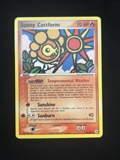Sunny Castform 26/101 EX Hidden Legends Regular Pokémon TCG - LP on eBay