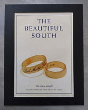 The Beautiful South Don't Marry Her Promo Original Advert Mounted 14x11&rdquo;