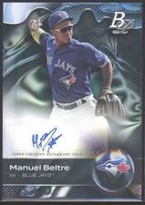 2023 Manuel Beltre Bowman Platinum Top Prospect Auto RC #Top-78 (H3287)