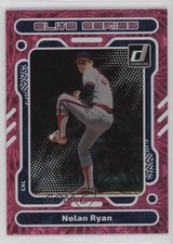 2023 Panini Donruss Elite Series Pink Fireworks Nolan Ryan #E7 HOF 1cx3