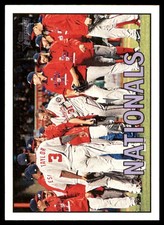 Nationals 2016 Topps Heritage #360 Nationals MLB READ FREE SHIPPING AutographDen