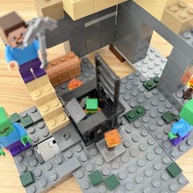 LEGO 21119 Minecraft The Dungeon 100% Complete w/Manual NO BOX Retired