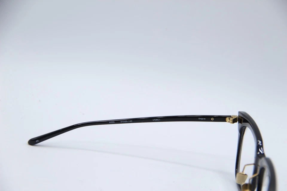 НОВЫЙ LINDA FARROW 6235 LF28C1 ИМПЕРИЯ ЧЕРНОЕ ЗОЛОТО ПОДЛИННЫЕ ОПРАВЫ ОЧКИ 51-20 - Изображение 3 из 4