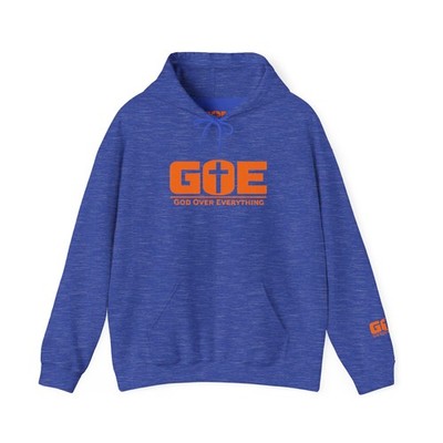 God Over Everything GOE Hoodie | Christian Faith Sweatshirt