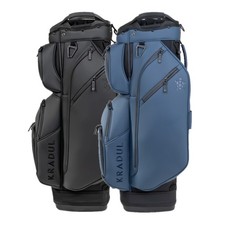 NEW Kradul Golf Lux Cart Bag Vegan Leather 14-Way Top - Pick the Color