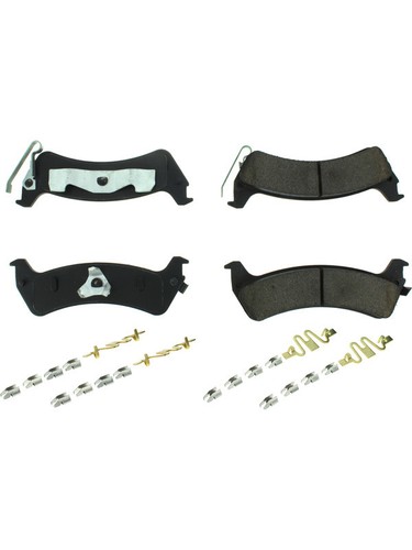 Centric Brake Parts Posi-Quiet Extended Wear Brake Pads (106.0666) - Picture 1 of 12
