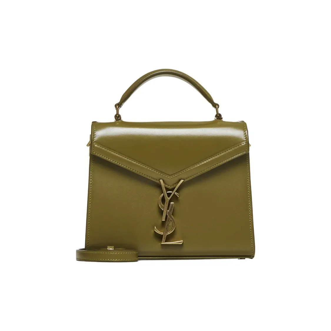 SAINT LAURENT YSL CASSANDRA shoulder tote bag mini women's 7.8x2.9x6.3 in