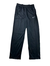 Nike Womens Black Dri-FIT Activewear Pants Size S P Polyester Moisture-Wicking