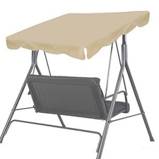 Patio Outdoor 65"x45" Swing Canopy Replacement Porch Top Cover Seat Furniture...