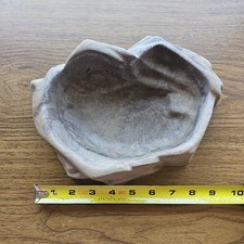 Zoo Med Reptile Food Water Dish Repti Rock Terrarium Bowls Non Toxic Size Large