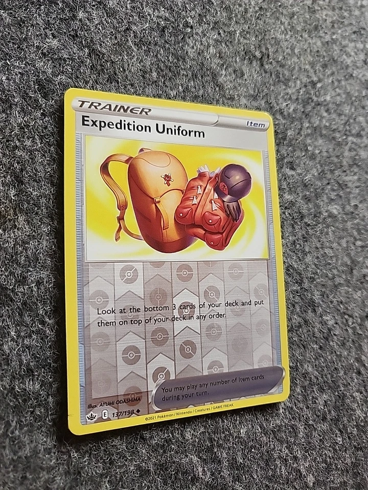 Expedition Uniform 137/198 Swsh06: Sword & Shield - Chilling Reign Reverse Holo - Image 3 of 4