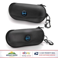 Sleek Black Hard Shell Sunglasses Case with EVA Material for Ultimate Protection