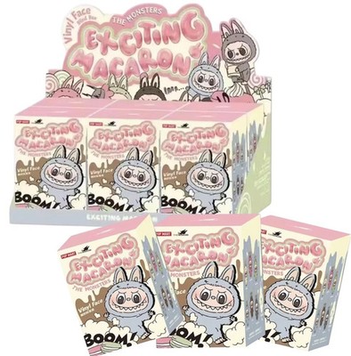 POP MART Labubu The Monsters Exciting Macaron Blind Box 100%ORIGINAL OVP QR-Code