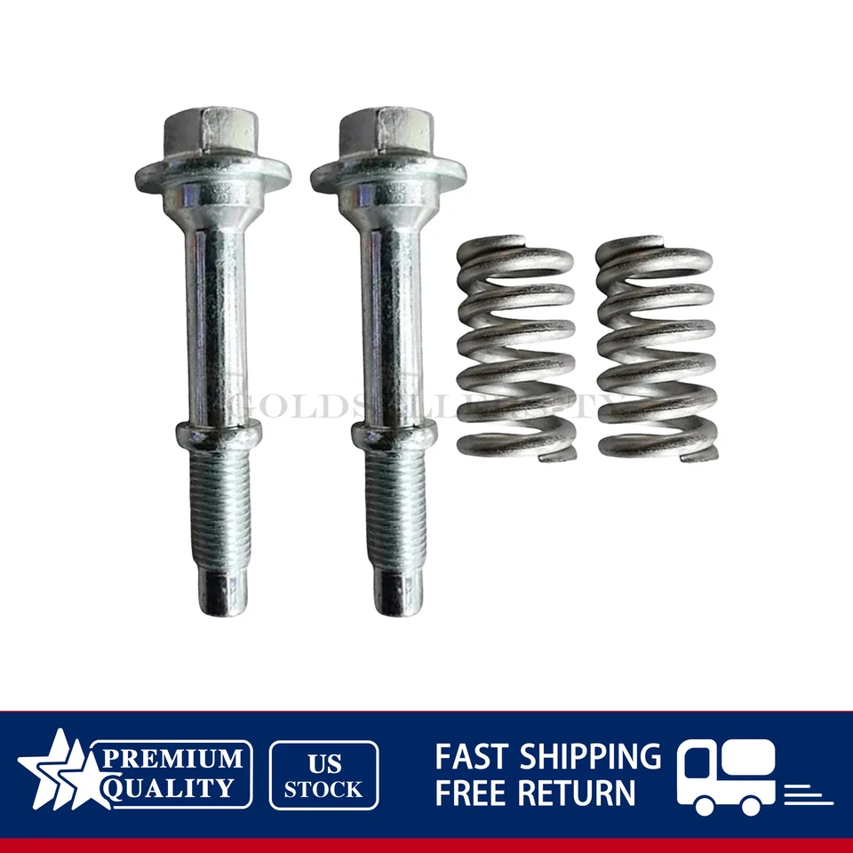 Новый подходит 08-15 Mitsubishi Lancer Evo X выхлопные болты и пружины выхлопной трубы середины трубы набор - Изображение 3 из 4