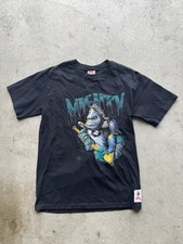 Vintage 90s Anaheim Mighty Ducks Nutmeg Mills Made in USA TeeSize - L