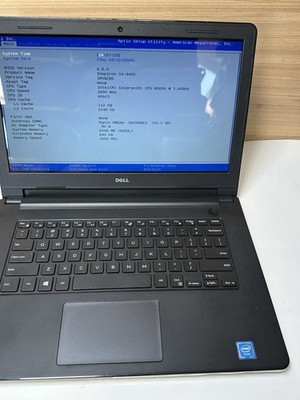 Dell Inspiron 14-3452 Intel N3050 1.6 GHz 2GB RAM 32 GB eMMC (PARTS OR REPAIR)