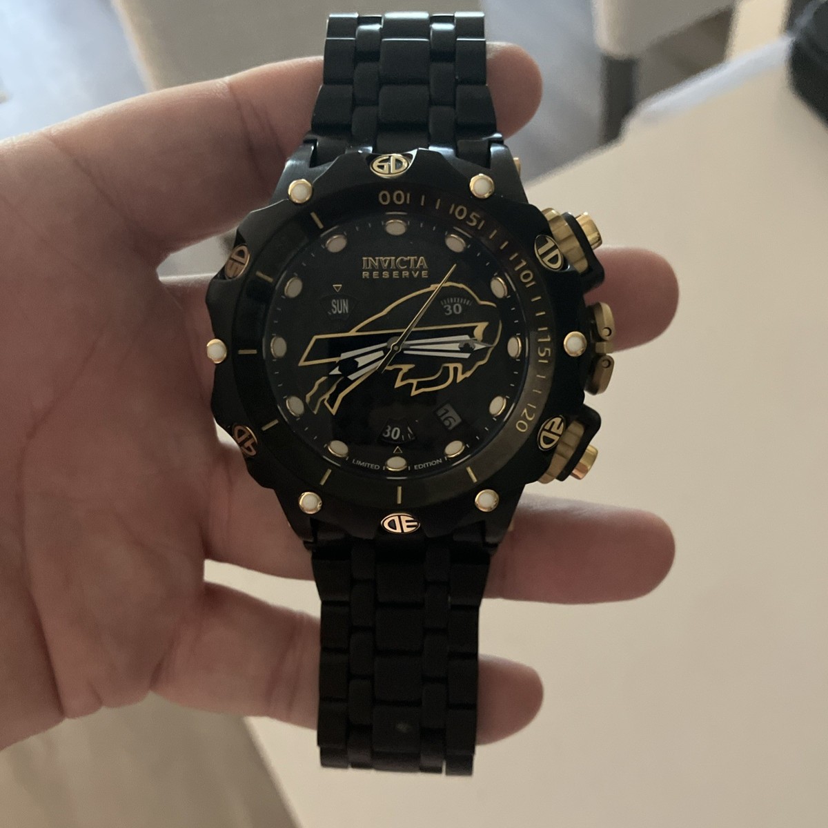 Invicta Buffalo Bills Venom R Black Label Reserve | eBay