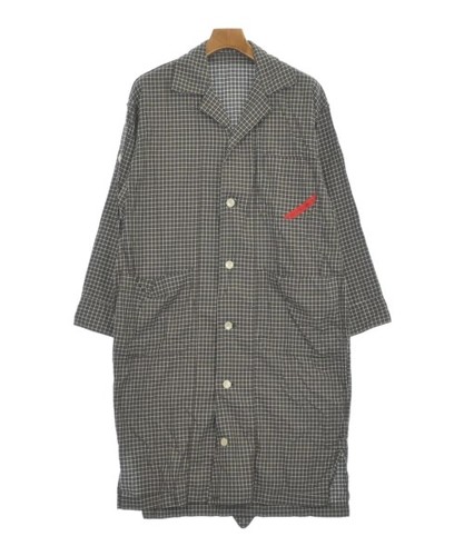 PHINGERIN Coats (Other) BrownxBlackxWhite(Check Pattern) XS 2200570074670