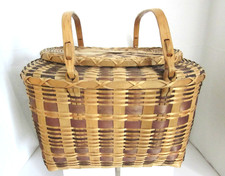 Vtg. Winnebago Split Ash Native American Indi...
