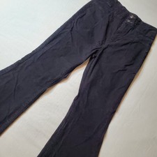 Free People We the Free Women's Size 29 Jayde Cord Flare Corduroy Pants Black
