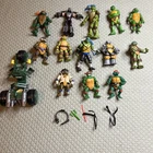 Vintage Lot Of 13 TMNT Action Figures  Ninja Turtles & More