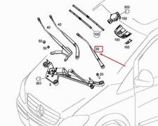 MERCEDES-BENZ VITO W447 Wischerarm vorne rechts RHD A4478200300 NEU ORIGINAL