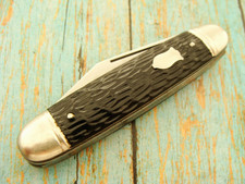 BIG VINTAGE IMPERIAL PROV USA EQUAL END STOCKMAN JACK POCKET KNIFE KNIVES TOOLS
