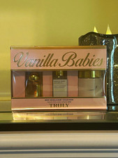 Truly Vanilla Baby Mini Set Luxury Body Oil, Shimmer Butter  EDP 2 fl oz