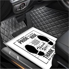 50 PCS Car Paper Floor Mats, 16 x 20 Inch Disposable Floor Mat Temporary Car