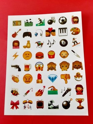 emojis sticker sheet