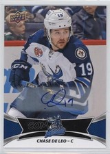 2016-17 Upper Deck AHL Auto SP Chase De Leo #106 Auto 0c6