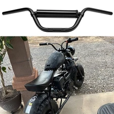 7/8" 22mm Dirt Pit Bike Handlebars w/ Foam Pad For Coleman Powersports Mini Bike
