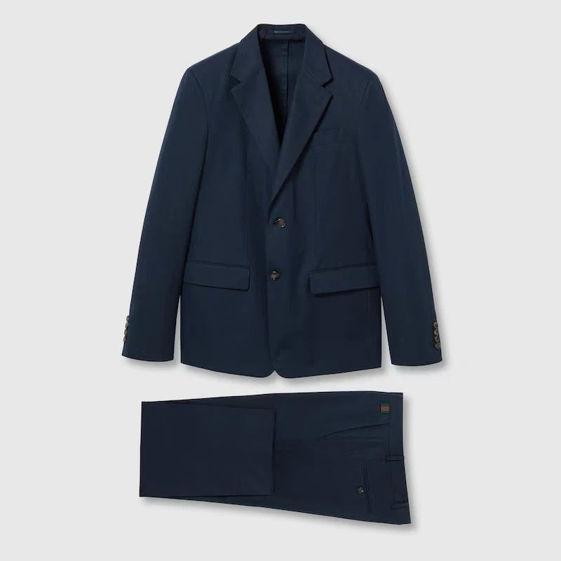 GUCCI スーツ 50R ネイビー Gucci Blue Suits & Blazers for Men for