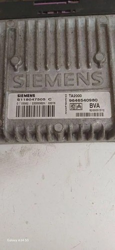 PEUGEOT 307 SW 3H Getriebesteuergerät S118047505C 1.60 Petrol 65kw 34891052