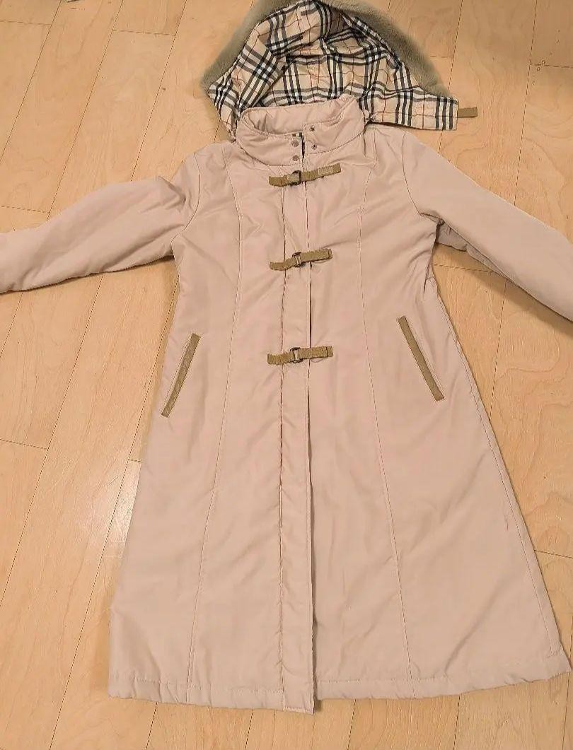 Burberry Hooded Trench Coat Beige