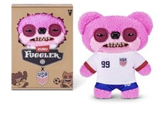 NEW Fuggler FIFA USA Soccer Teddy Bear Nightmare 9" Funny Ugly Monster World Cup