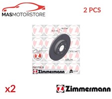 BREMSSCHEIBEN SATZ PAAR ZIMMERMANN 250571820 2PCS P FÜR VW TRANSPORTER T7