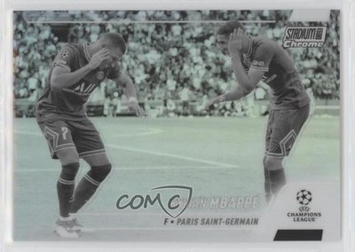 2021 Stadium Club Chrome UEFA Champions League 12/299 Kylian Mbappe Mbappé 0xm9