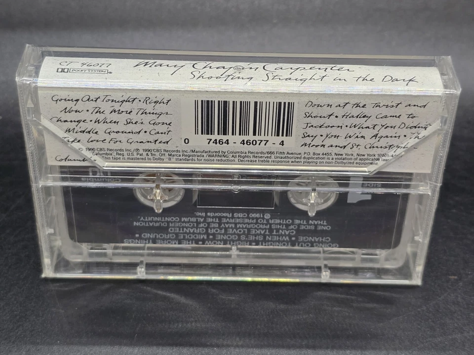 Mary Chapin Carpenter - Shooting Straight in the Dark - Cassette Tape New Sealed - Image 2 of 4