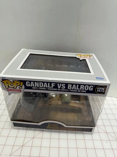 Funko Pop! Lord of the Rings Balrog vs Gandalf #1275 Damaged PKG #F3