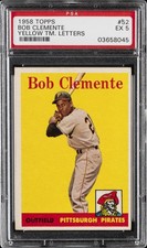 1958 TOPPS #52 BOB CLEMENTE PSA 5