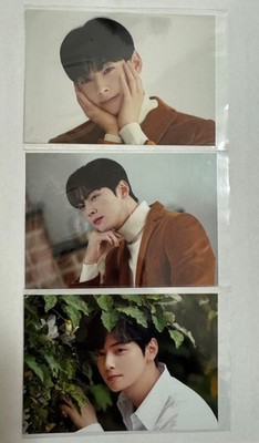 Cha Eun Woo raw photo set