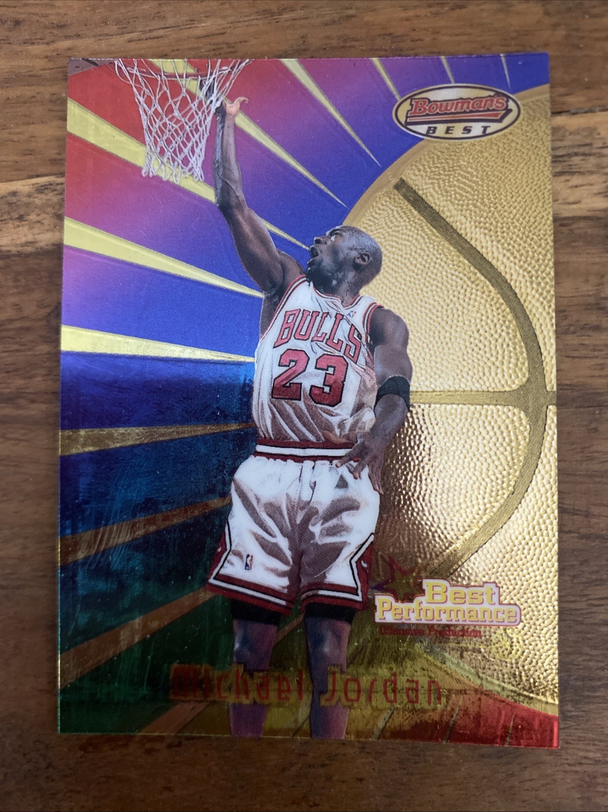 1997-98 Bowman's Best 96 Michael Jordan Chicago Bulls