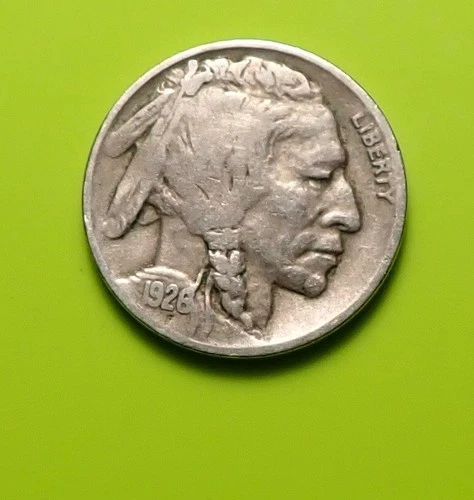 1926-D - Buffalo Nickel -  Fine or better-   #1322