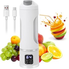 Mini Saftmixer 450ML 10-Klingen Technologie Tragbar Digital Anzeige Power