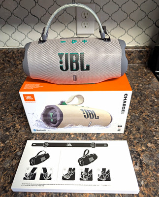 No App Supported JBL Charge 6 Portable Bluetooth Speaker Gray/Green