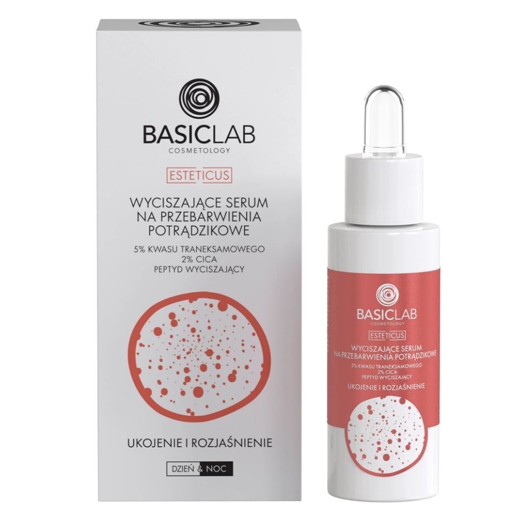 BasicLab Cosmetology Soothing Serum Acne Discoloration 5% Tranexamic Acid 30ml