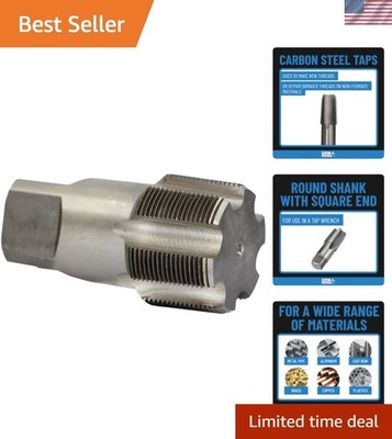 DWTPT Series 2-11-1/2'' NPT Carbon Steel Pipe Tap for Reliable Threading