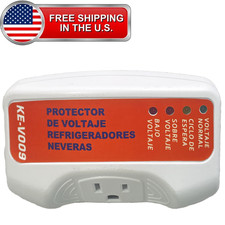 120V US Power Protector Surge 1 Pack Refrigerator Appliance Voltage Plug Sockets